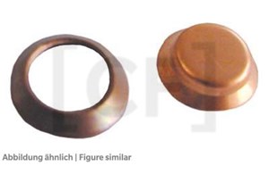 Copper sealing rings