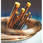 Wieland copper tube semi-hard in rods