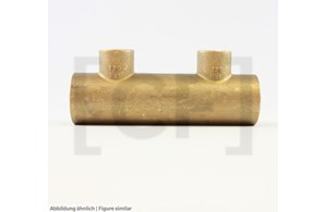 Refairco CO2 brass fittings double T-piece