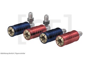 Quick coupling for filling hoses, self-sealing